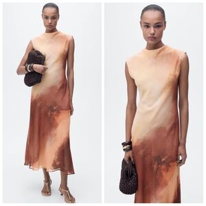 MANGO Gradient Dress